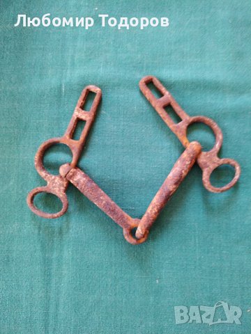 Ръчно кована конска юзда - сбруя, снимка 2 - Други ценни предмети - 39111624