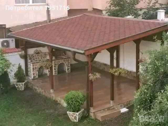 Изграждане на дървени навеси , снимка 7 - Градински цветя и растения - 43805261