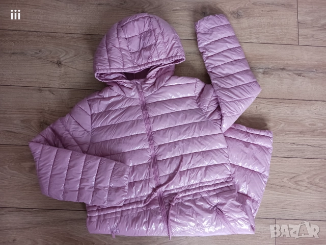 Ново капитонирано дълго палто с качулка - яке размер 152см, RESERVED, снимка 6 - Детски якета и елеци - 52351316