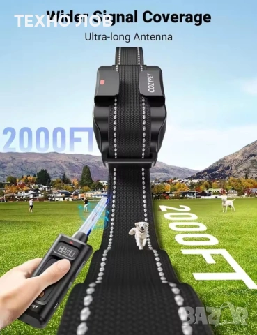 Електронен нашийник DK-325 с вибрация, ток за обучение на две кучета , снимка 5 - За кучета - 53108225