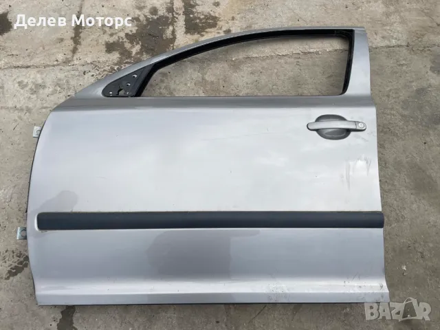 Предна лява врата необорудвана от Шкода Октавия 1.9 ТДИ, 105 кс., 5 ск., код двигател BJB, 2007 г.