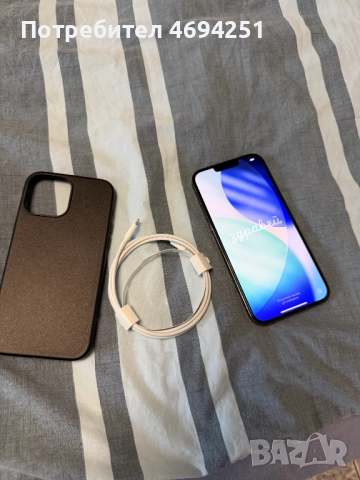 Phone 13 Pro Max – 256 GB – Graphite, MagSafe калъф и оригинален кабел, снимка 2 - Apple iPhone - 52918712