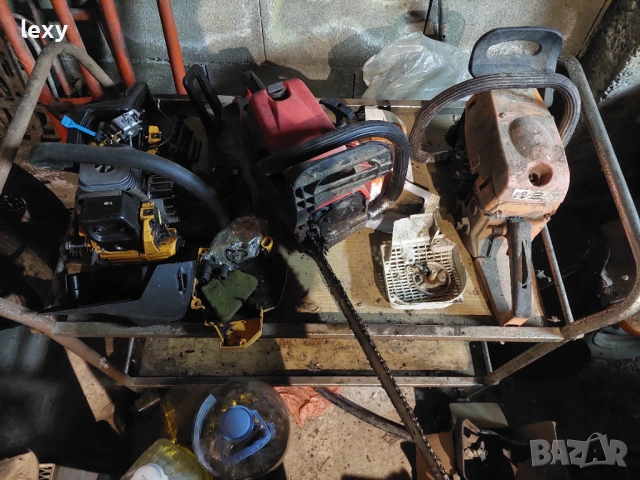 3 резачки за дърва – 1 Partner + Райдър + китайска за части