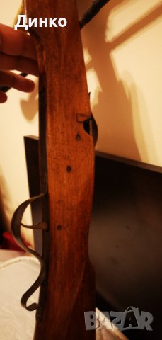 Немски ловен арбалет с механизъм за зареждане и две стрели 19век., снимка 12 - Антикварни и старинни предмети - 44078440