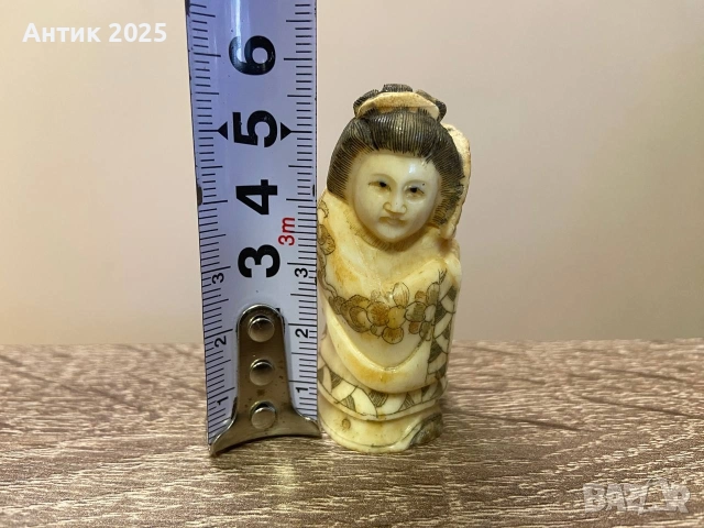 Нецке Япония оригинал, Кост., снимка 5 - Колекции - 52687374