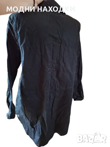 Черна,Дълга,Еластична Риза с Мики Маус, снимка 5 - Ризи - 49795871