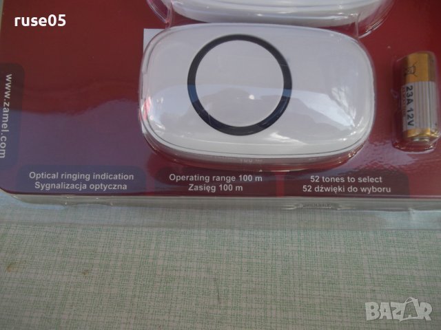 Звънец "ZAMEL" безжичен 50 мелодии нов, снимка 8 - Други стоки за дома - 36827195