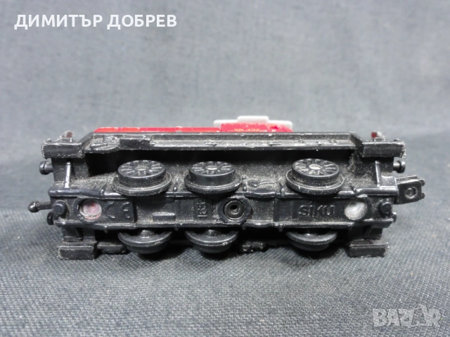 СТАРА РЕТРО МЕТАЛНА КОЛИЧКА ЛОКОМОТИВ SIKU, снимка 6 - Колекции - 53096481