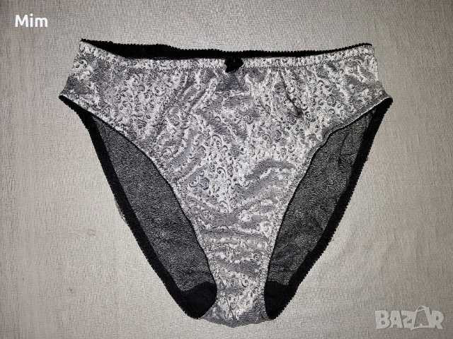 Jackie 44 Сребриста бикина с релефни цветя , снимка 6 - Бельо - 51842292