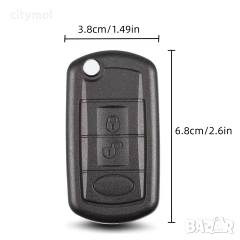 Кутийка  за ключ с 3 бутона, изкачащо острие HU 92 за Land Rover Range Rover Sport, Discovery, Vogue, снимка 5 - Аксесоари и консумативи - 52625108