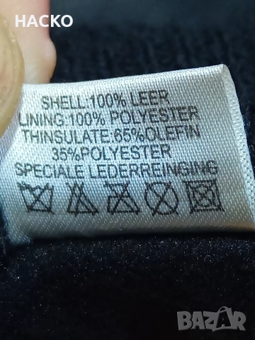 ЗИМНИ Кожени Ръкавици с Един Пръст за СКИ и СНОУБОРД SOHO new york Размер 9.5 Внос от Англия, снимка 6 - Спортна екипировка - 52670244