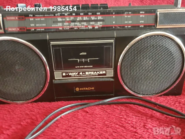 Радио- касетофон Hitachi , снимка 1