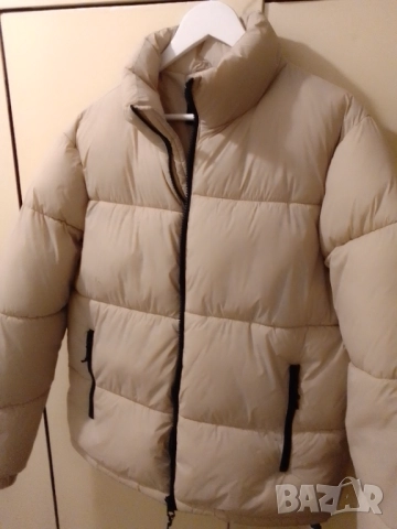 Яке-Teranova-Светло бежова Пухенка/Бомбер, снимка 6 - Якета - 52642936