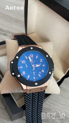 HUBLOT Модел: Big Bang Gold стилен мъжки часовник, снимка 8 - Мъжки - 34808157