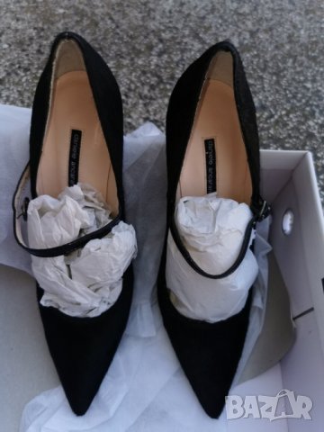 Испански обувки естествен косъм номер  37 1/2 Daniele Ancarani, снимка 1