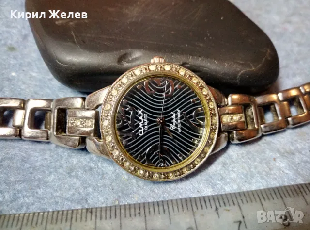 OMAX QUARTZ Crystal WATERPROOF JAPAN MOVT Моден ДАМСКИ ЧАСОВНИК ОМАКС с БЛЕСТЯЩИ КРИСТАЛИ 36774, снимка 10 - Дамски - 48289430