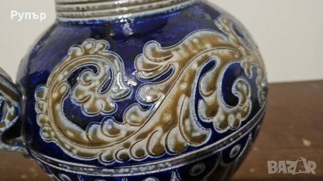 Рисувана кана за вино, снимка 6 - Чаши - 50635868