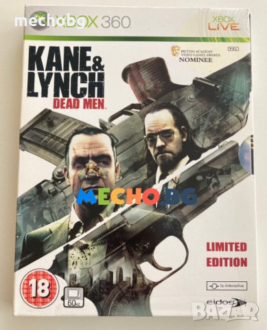 Kane & Lynch: Dead Men limited edition за Xbox 360