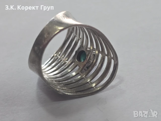 Сребърен пръстен 925, снимка 10 - Пръстени - 51079942