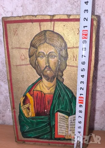Икона рисувана., снимка 4 - Икони - 49990164