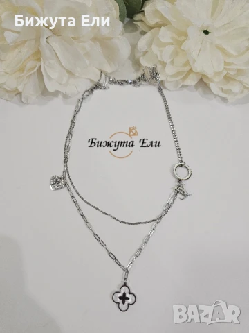 Колие от стомана Елия , снимка 3 - Колиета, медальони, синджири - 50775299
