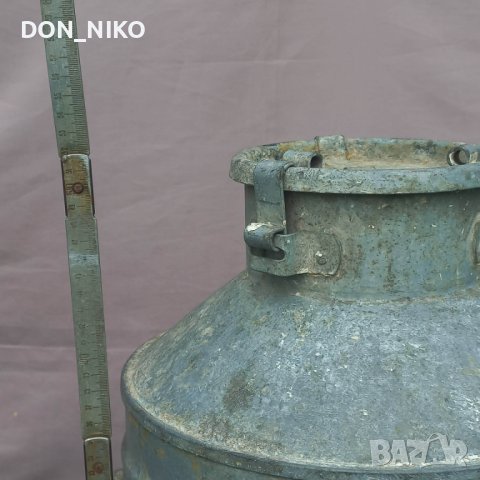 Противопожарен ,Поцинкован съд,Варел-25 литра, снимка 6 - Антикварни и старинни предмети - 40390398