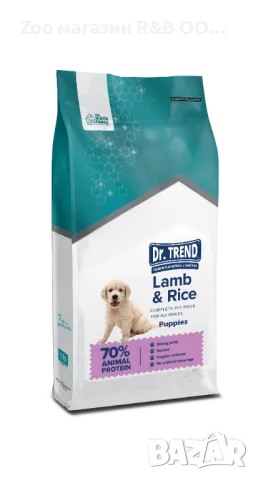 DR. TREND DOG FOOD PUPPY LAMB 7 KG – ХРАНА ЗА КУЧЕ С Агнешко