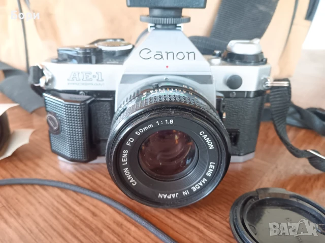 Canon AE-1 фотоапарат,камера, снимка 4 - Фотоапарати - 50939147