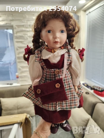 порцеланова кукла 35лв 