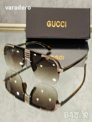Мъжки и дамски слънчеви очила висок клас Gucci, снимка 2 - Слънчеви и диоптрични очила - 36547493