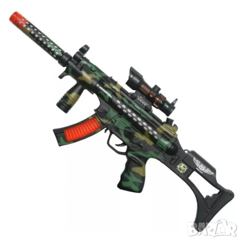 Пластмасова камуфлажна играчка със звук и светлина, снимка 3 - Други - 52032684