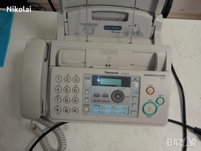 Факс Panasonic KX-FP373FX, снимка 2 - За дома - 51758073