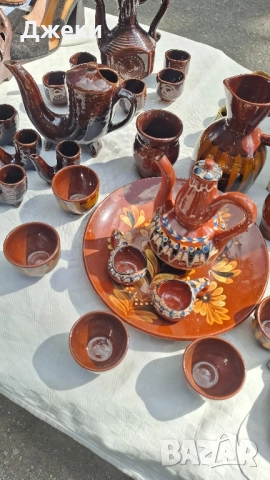 КЕРАМИКА-4 комп.(20бр.чашки)финна керамика-антика