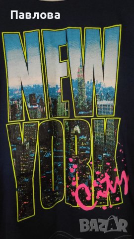 Нова блузка с надписи New York за дете 6_7г. , снимка 4 - Детски Блузи и туники - 37419152