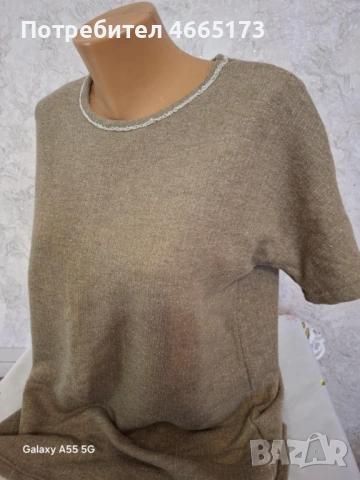 ZARA Дамска Блузка, снимка 2 - Туники - 53037626