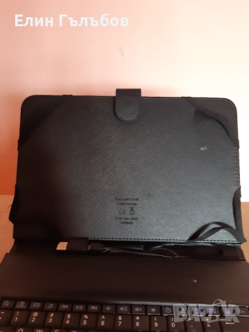 Калъф (кожен) за таблет с клавиатура, снимка 2 - Таблети - 52376344