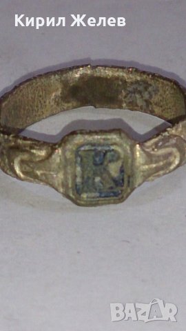 Старинен пръстен сачан над стогодишен - 67371, снимка 2 - Антикварни и старинни предмети - 28984592
