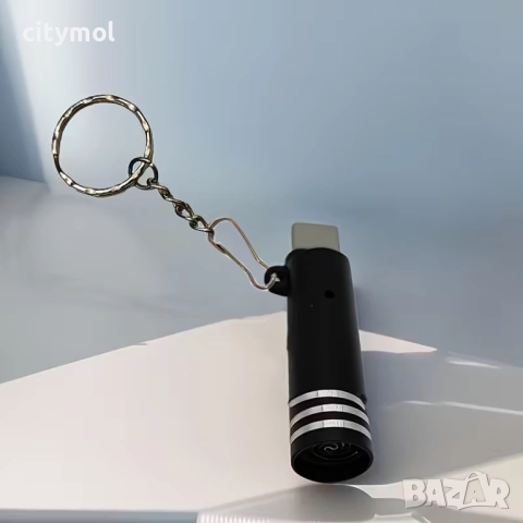 Електрическа запалка USB C, ветроустойчива, за телефон и др., снимка 5 - Запалки - 52696496