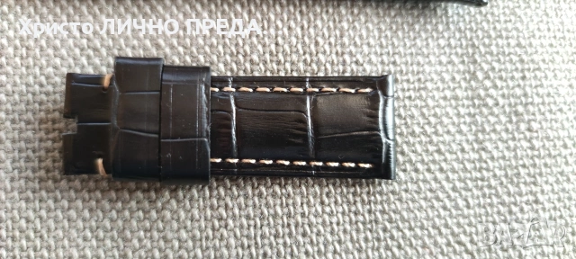 Оригинална каишка за PANERAI 24 мм., снимка 4 - Каишки за часовници - 53015371
