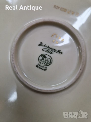 Рядко антикварно колекционерско немско порцеланово плато Hutschenreuther , снимка 6 - Други ценни предмети - 50821985