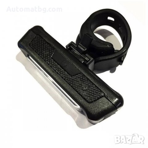 Диоден фар Automat, Фар за велосипед, 2395, Черен, снимка 3 - Аксесоари за велосипеди - 35631978