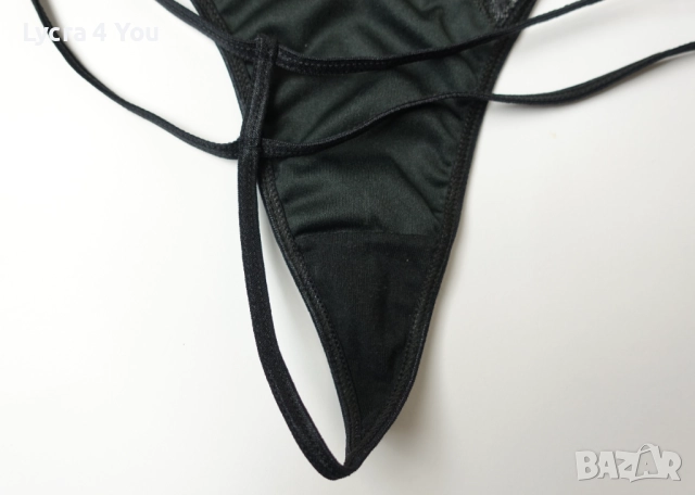 L дамска прашка с кожен ефект и двоен ластик на талията, снимка 8 - Бельо - 52148158