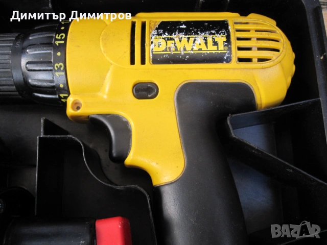 Продавам винтоверт DEWALT DC 756 с батерии Li-ion 2.5 Ah, снимка 3 - Винтоверти - 53114679
