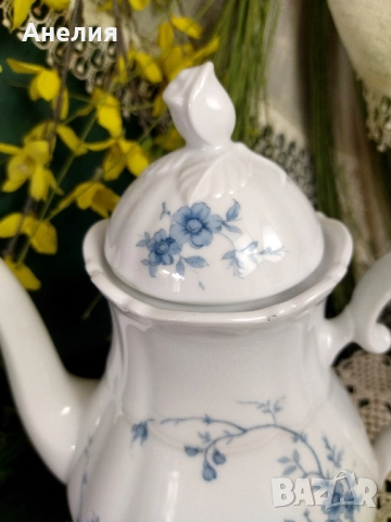 Mitterteich Bavaria нежност в синьо , снимка 8 - Чаши - 51846459