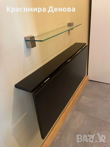 Маса с падащ плот Икеа BJURSTA, снимка 7 - Маси - 53571731