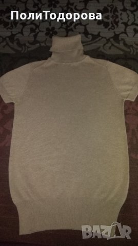 Поло с къс ръкав ZARA , снимка 3 - Корсети, бюстиета, топове - 35026046