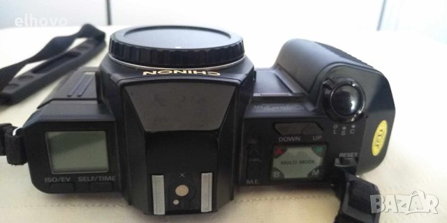 Комплект Фотоапарат CHINON CP-7M+обективи, снимка 3 - Фотоапарати - 43657532