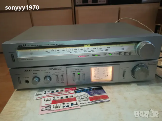 AKAI-JAPAN AMPLIFIER+TUNER-SWISS 0412240919, снимка 5 - Ресийвъри, усилватели, смесителни пултове - 48218071