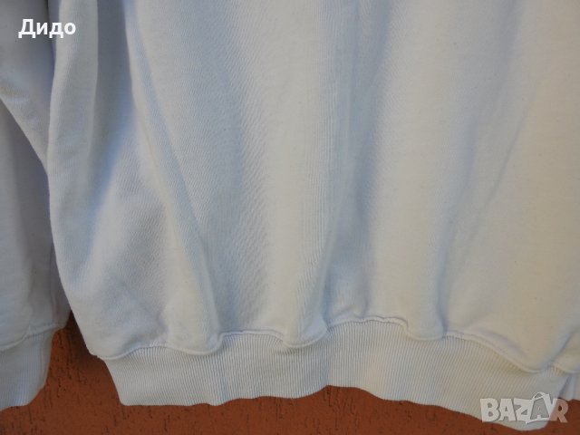 Мъжка бяла ватирана блуза суитшърт STONE ISLAND (L), снимка 13 - Блузи - 39837340