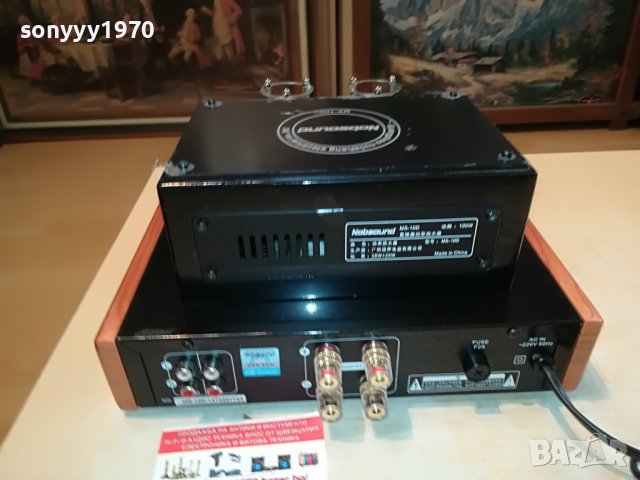 TUBE AMPLI-ЛАМПОВ УСИЛВАТЕЛ-ВНОС GERMANY 2305221526, снимка 3 - Ресийвъри, усилватели, смесителни пултове - 36851642